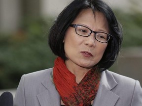A picture of Olivia Chow.