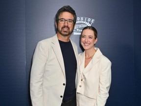 Actor Ray Romano and his daughter Alexandra Romano attend the screening of "Somewhere In Queens" at Metrograph in New York City, Monday, April 17, 2023.