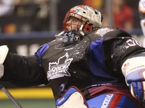 Toronto Rock goaltender Nick Rose stopped 41 shots in the win over Buffalo Saturday.