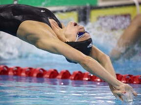 Summer McIntosh also broke the world record in the 400 freestyle on Tuesday.