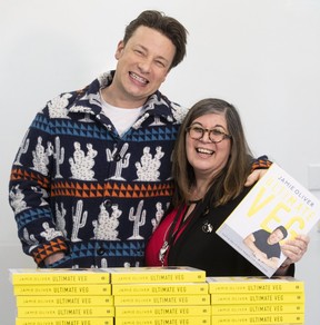 Jamie Oliver and Rita Demontis on January 10, 2020. Stan Behal/Toronto Sun
