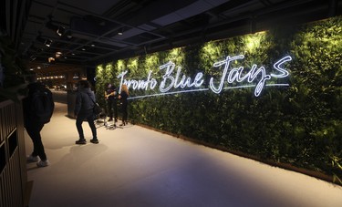 TheÊToronto Blue JaysÊunveiled Phase One of their ÒNext LevelÓ renovations of Rogers Centre with an Open House in advance of the Blue Jays home opening game against the Detroit Tigers on April 11. in Toronto, Ont. on Thursday April 6, 2023. Jack Boland/Toronto Sun/Postmedia Network