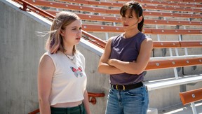 Jennifer Garner and Angourie Rice in The Last Thing He Told Me.