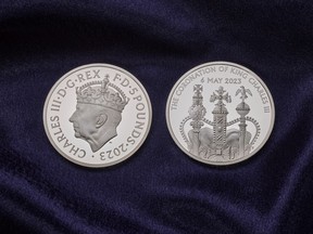 King Charles coronation £5 coin PR Image