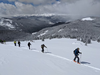 The slopes where the elite 10th Mountain Division trained for winter warfare in the Second World War now provide winter recreation opportunities at Camp Hale monument. (Corey Myers/U.S. Forest Service)