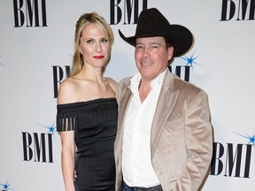 Jessica Craig and Clay Walker - November 2022 - 68th BMI Country Awards at BMI - Tennessee - Getty