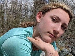 The West Vancouver Police Department is searching for 14-year-old Angeline Villier.