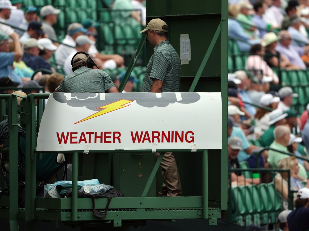 Masters weather forecast looks ugly all the weekend details here