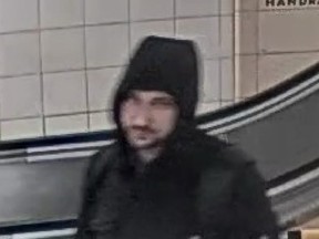 Investigators need help identifying a man who is suspected of following a woman to her home near Birchmount Rd. and St. Clair Ave. E. and sexually assaulted her on Monday, April 3, 2023.