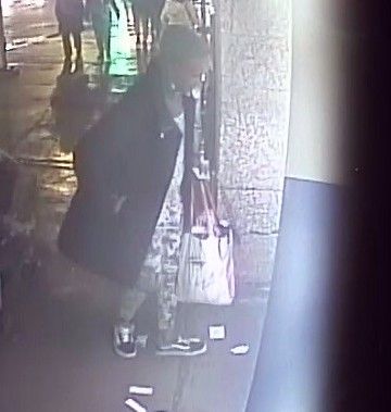  security images of an unidentified person using an atm two days before being found dead in midtown toronto on april 2, 2023.