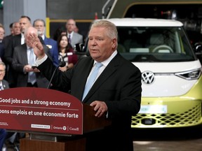 Ontario Premier Doug Ford speaks