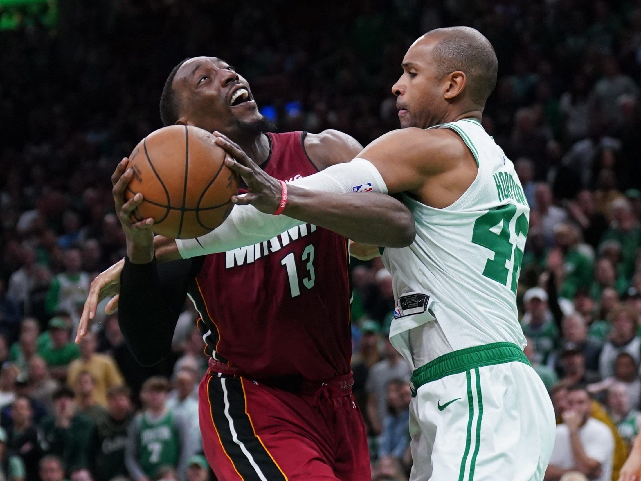 NBA Twitter reacts to Boston's 25-point blowout win in Miami in Game 2