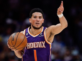 Phoenix Suns guard Devin Booker.