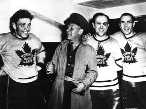Former Maple Leafs GM Conn Smythe in 1942.