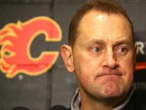Former Calgary Flames general manager Brad Treliving