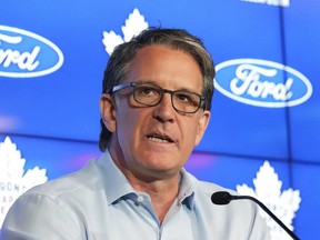 Brendan Shanahan, president of the Toronto Maple Leafs.