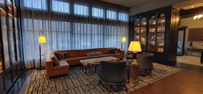 The Barfield hotel lobby in Amarillo. SARA SHANTZ PHOTO
