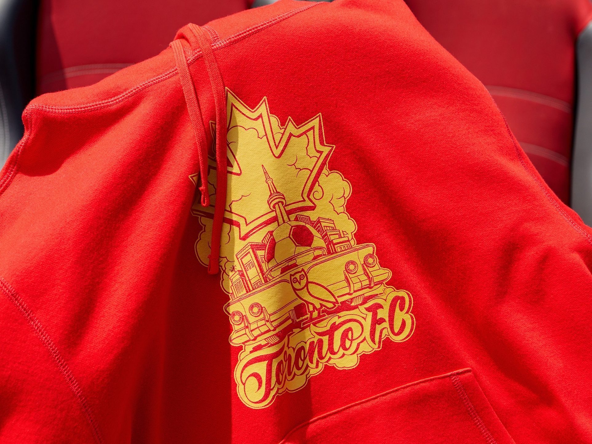 MR CARTOON OVO MLS TORONTO FC TEE RED 赤 - Tシャツ/カットソー(半袖