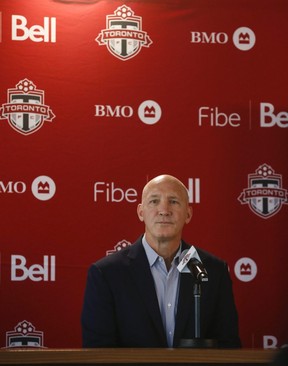 Toronto FC president Bill Manning’s Reds have been absolutely horrible this season — despite spending $26 million in salaries, the most in MLS. JACK BOLAND/TORONTO SUN FILES