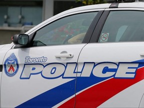 In this file photo, a Toronto police vehicle is deployed in Toronto, July 12, 2018.