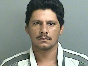 Francisco Oropesa, 38, suspected of shooting five Texas neighbours to death and leading multiple agencies on a four-day manhunt, is seen in an undated photograph released by the FBI.