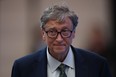 Microsoft founder Bill Gates attends a forum at the first China International Import Expo (CIIE) at the National Exhibition and Convention Centre on November 5, 2018 in Shanghai, China. (Photo by Lintao Zhang/Getty Images)