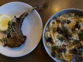 A pasta and lamb dish from 1 Kitchen.