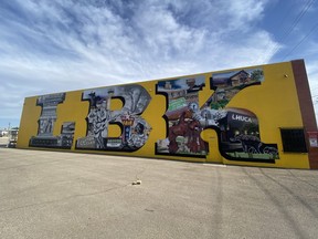 A giant mural in Lubbock. IAN SHANTZ/TORONTO SUN