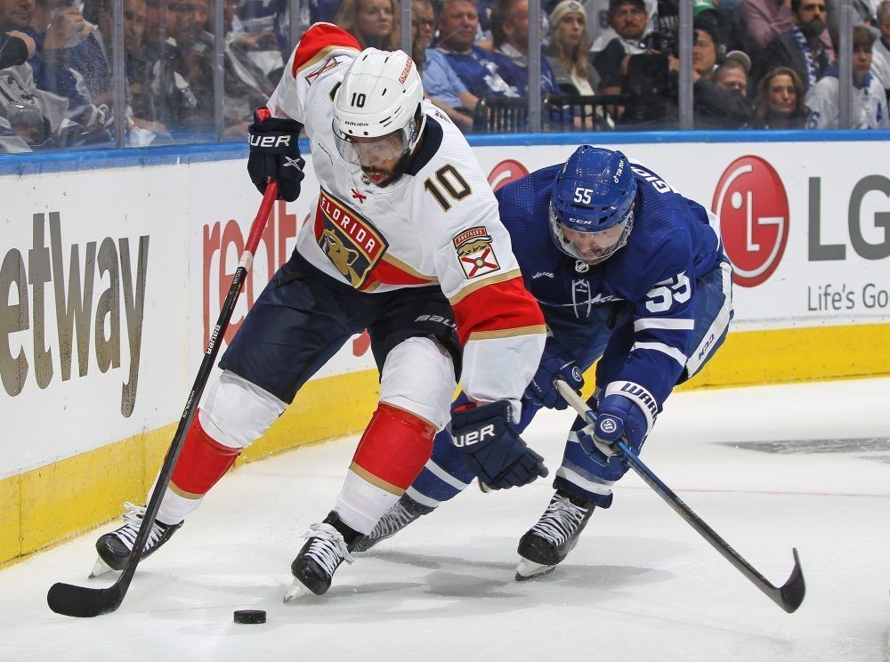 Mark Giordano leads the way as Flames down Maple Leafs 4-3