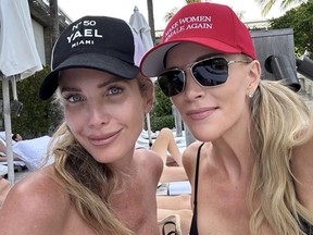 Megyn Kelly, right, and her friend Joelle Cosentino.