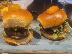 Wagyu sliders served at Eleven
