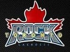 The Toronto Rock lacrosse team's logo.