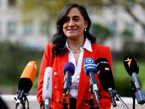 Canada's Minister of National Defence Anita Anand