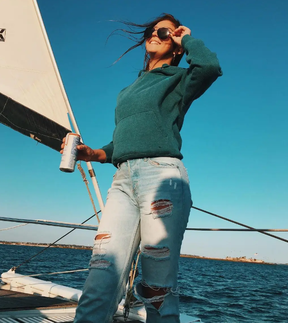 Party girl Jamie Lee Komoroski. INSTAGRAM