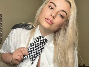 Cop turned OnlyFans star claims she's 'scapegoat' in murder probe Cop turned OnlyFans star claims she's 'scapegoat' in murder probe