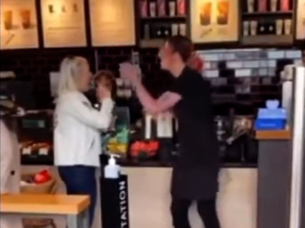 Trans barista and customer confrontation in Starbucks | Toronto Sun