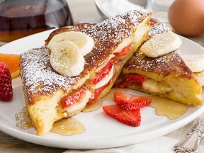 Stuffed French toast is perfect for Mother's Day.