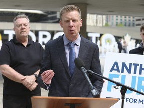 Toronto mayoral candidate Anthony Furey at City Hall on Tuesday, May 16, 2023.