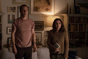 Tobias Menzies and Julia Louis-Dreyfus in a scene from You Hurt My Feelings