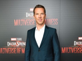 Benedict Cumberbatch attends the New York screening of Dr. Strange In The Multiverse Of Madness