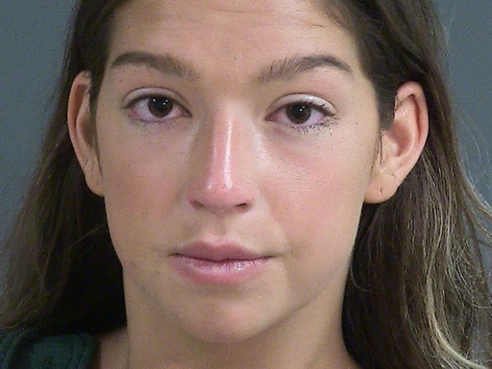  Jamie Lee Komoroski is charged in the death of Samantha Miller in Folly Beach, S.C., in April. (Charleston County Jail)