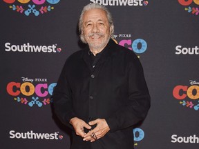 Edward James Olmos at the premiere of the film "Coco"