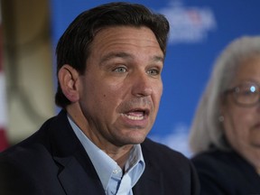 Florida Gov. Ron DeSantis speaks