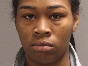 This booking photo provided by the Philadelphia Police Department shows Xianni Stallings.