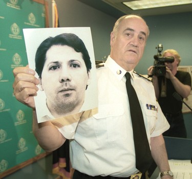 Toronto Police Chief Julian Fantino releases pictures of Michael Briere.