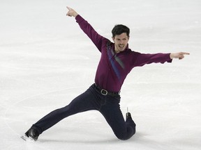 Two-time Canadian men's champion Keegan Messing has retired from competitive skating. Messing performs in the men's short program at the Four Continents Figure Skating Championships on Thursday, Feb. 9, 2023, in Colorado Springs, Colo.