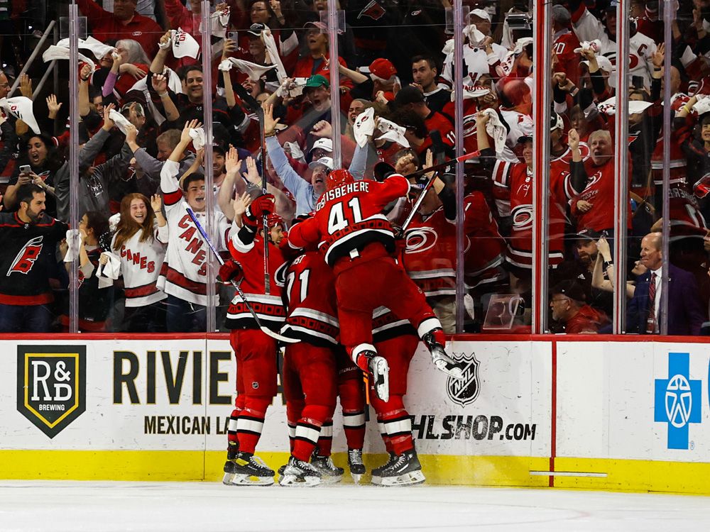 Jesper Fast Scores In OT, Hurricanes Eliminate Devils In Game 5 ...