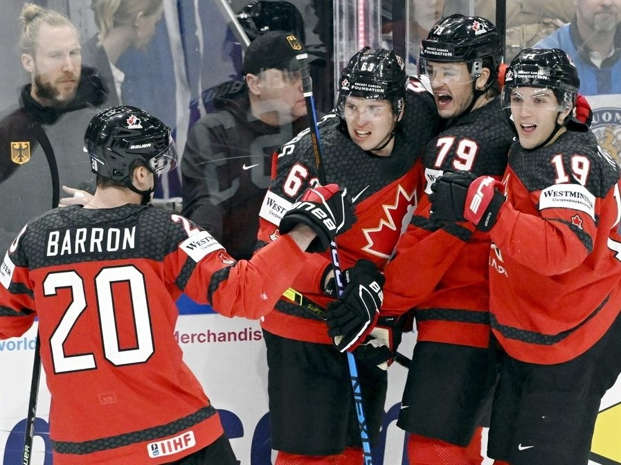 Kanada besiegte Deutschland und gewann den 28. Rekordtitel in der Eishockeywelt