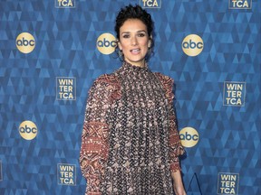 Indira Varma at TCA Winter Press Tour in January 2020.