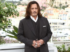 Johnny Depp in Cannes